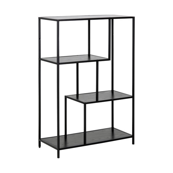 Černá knihovna 77x114 cm Seaford – Actona-image-2