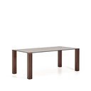 Skleněný jídelní stůl 100x200 cm Adularia – Kave Home