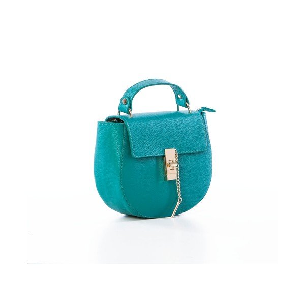 Kožená kabelka Grana Dollaro Turquoise-image-4