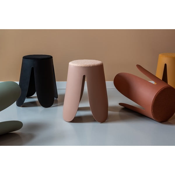 Okrově žlutá plastová stolička Savor   – Leitmotiv-image-1