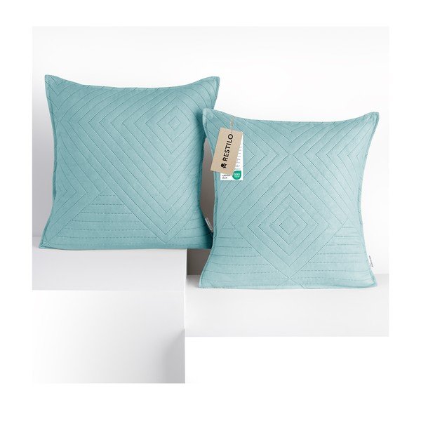 Povlaky na polštáře v sadě 2 ks z mikrovlákna 45x45 cm Softa – Restilo-image-3