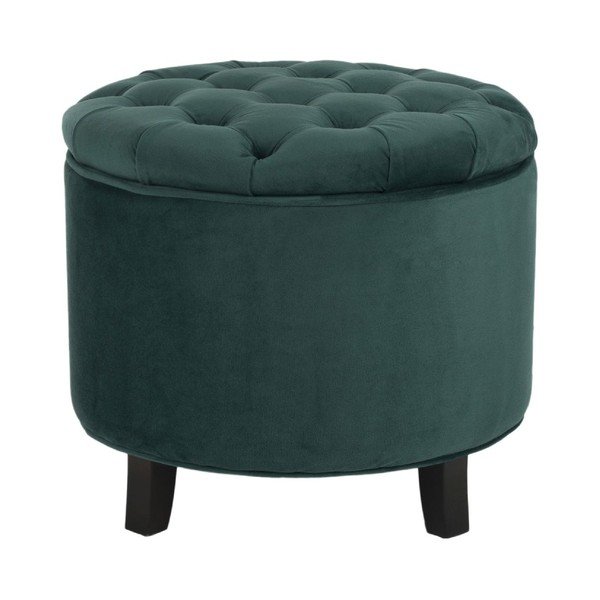 Taburetka s úložným prostorem Safavieh Katherine Emerald-image-1
