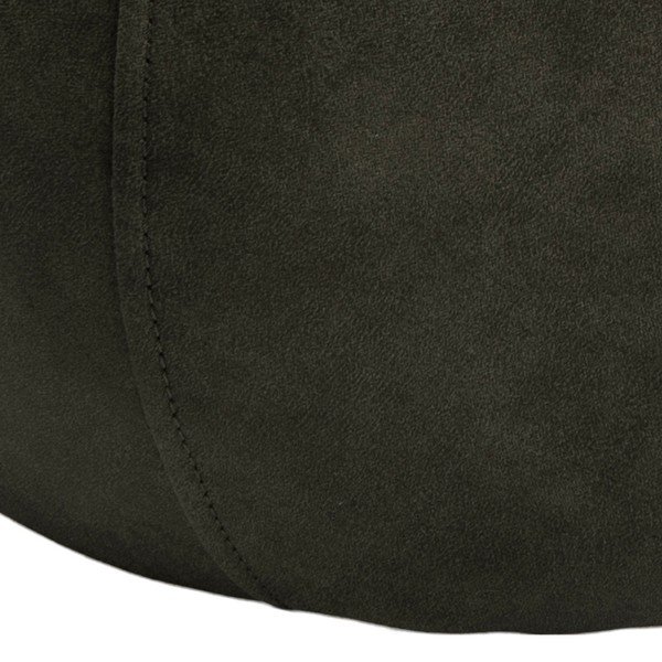 Olivově zelený puf z imitace kůže Actona Mie, 60 x 60 cm-image-4