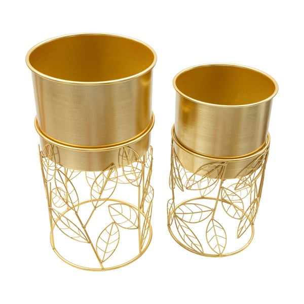 Kovové obaly na květináče v sadě 2 ks ø 23 cm Livi – Mauro Ferretti-image-2