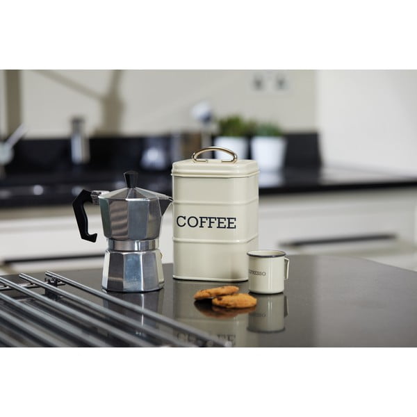 Ocelová dóza na kávu Living Nostalgia – Kitchen Craft-image-2