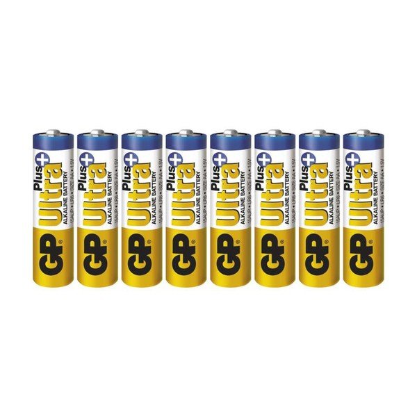Sada 8 alkalických baterií EMOS GP Ultra Plus AA-image-1
