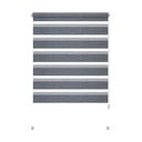Šedá roleta den a noc 57x150 cm Zebra Natur – Gardinia
