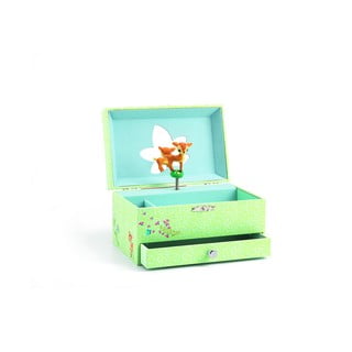 Dřevěná hrací skříňka Djeco Bambi