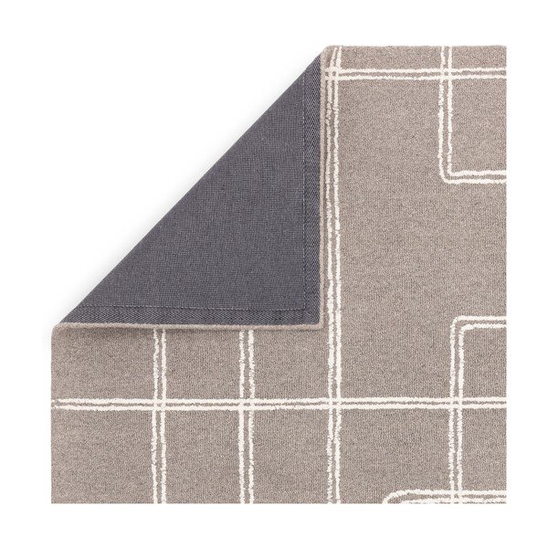 Světle šedý ručně tkaný vlněný koberec 200x300 cm Ada – Asiatic Carpets-image-2