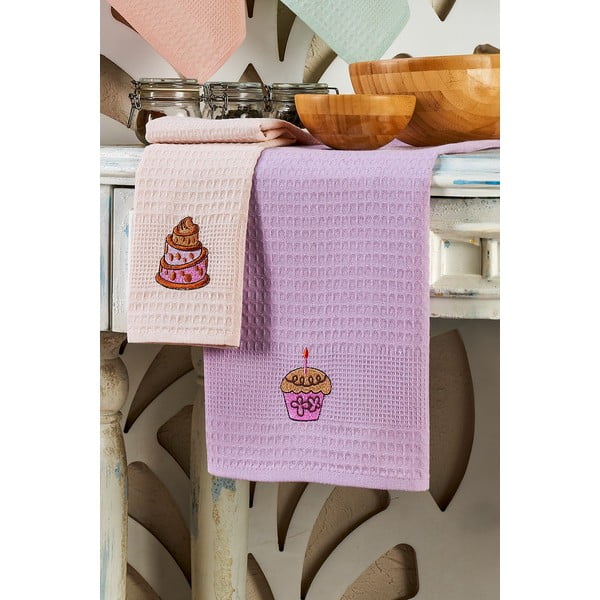 Bavlněné utěrky v sadě 6 ks 40x60 cm Cake – Foutastic-image-3