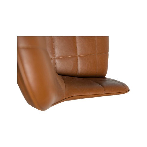 Hnědá koženková židle DAN-FORM Denmark Embrace Vintage-image-1