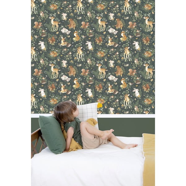 Dětská tapeta 10 m x 50 cm Forest Friends – Lilipinso-image-1