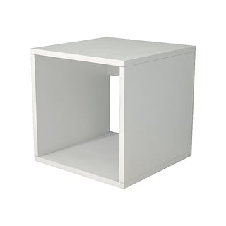 Bílý noční stolek Biga – Gauge Concept