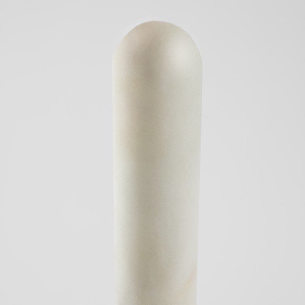 Bílý kamenný držák na kuchyňské útěrky Kave Home Claria-image-2