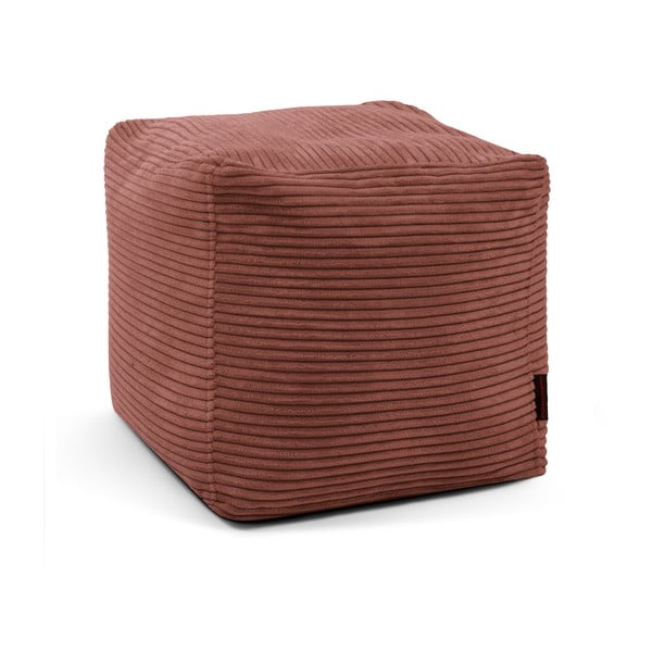 Manšestrový sedací vak v cihlové barvě Up! MooG – SLOWDOWN