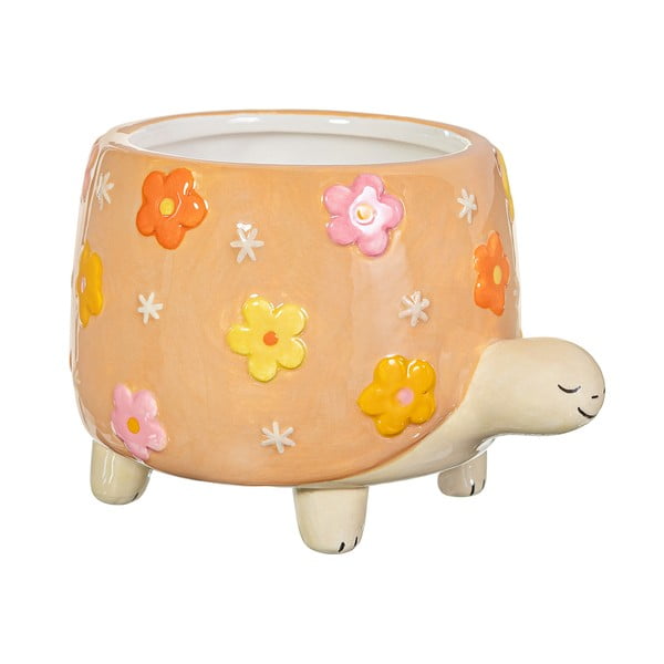 Kamenný květináč ø 9 cm Tortoise – Sass & Belle