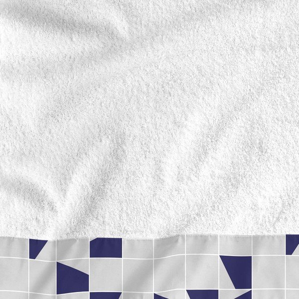 Sada 2 bavlněných ručníků Blanc Structure-image-1