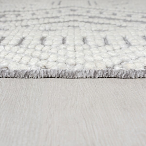 Šedý pratelný koberec běhoun 60x218 cm Verve Jaipur – Flair Rugs-image-4
