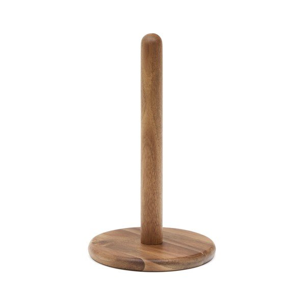 Dřevěný stojan na papírové utěrky v přírodní barvě ø 15 cm Nukha – Kave Home