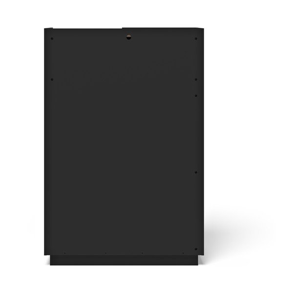 Hnědo-černá knihovna v dekoru ořechu 180x83 cm Nina – TemaHome-image-3