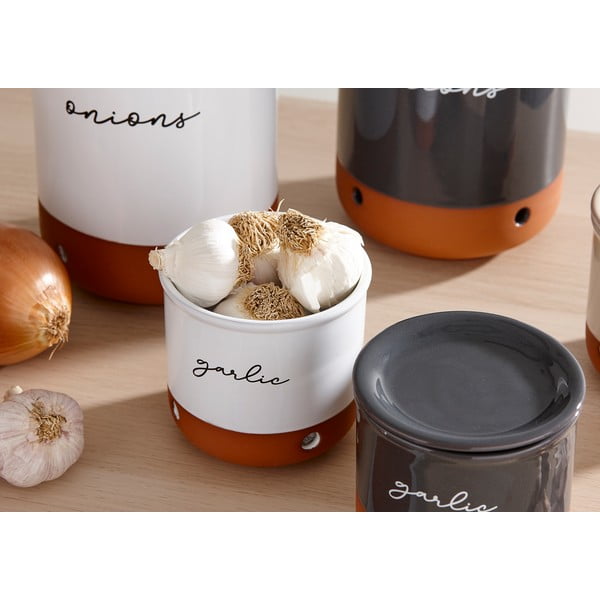 Terakotová dóza na cibuli a česnek Eco – Ladelle-image-4