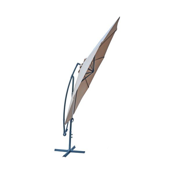 Béžový slunečník ø 350 cm - Rojaplast-image-2