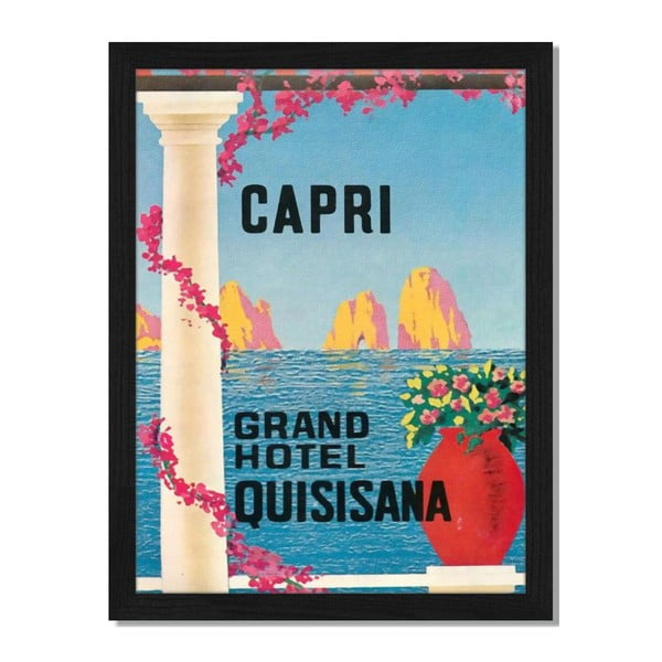 Obraz v rámu Liv Corday Provence Capri Hotel, 30 x 40 cm