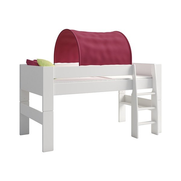 Červený baldachýn nad dětskou postýlku Steens For Kids