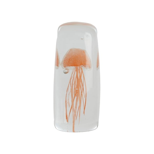 Skleněné těžítko (výška 13 cm) Jellyfish – Light & Living
