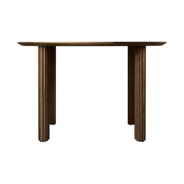 Kulatý jídelní stůl z dubového dřeva ø 120 cm Comfort Circle – UMAGE-image-3