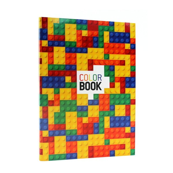 Barevný zápisník s barevnými listy A5 Makenotes Color Book, 115 listů