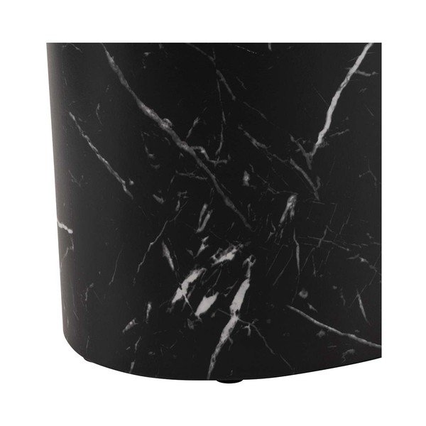 Černé konferenční stolky v sadě 2 ks v dekoru mramoru 48x33 cm Mice - Actona-image-1