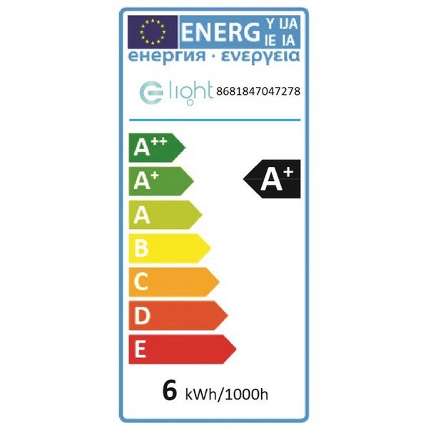 LED/barevné žárovky v sadě 1 ks E27, 6 W, - Homemania-image-1