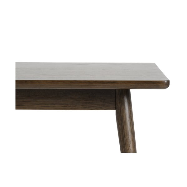 Hnědý rozkládací jídelní stůl s deskou v dubovém dekoru 190x90 cm Barrali – Unique Furniture-image-4