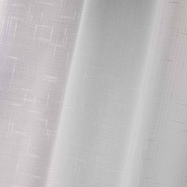 Bílé záclony v sadě 2 ks 60x160 cm Luminea – douceur d'intérieur-image-1