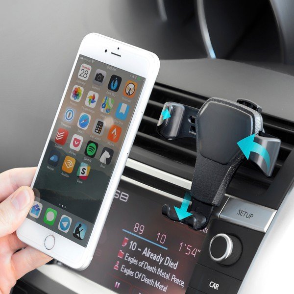 Držák na mobilní telefon InnovaGoods Gravity-image-3