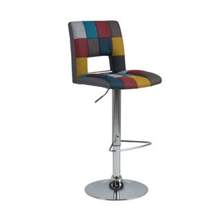 Sada 2 barových židlí Actona Wilma Barstool Patchwork