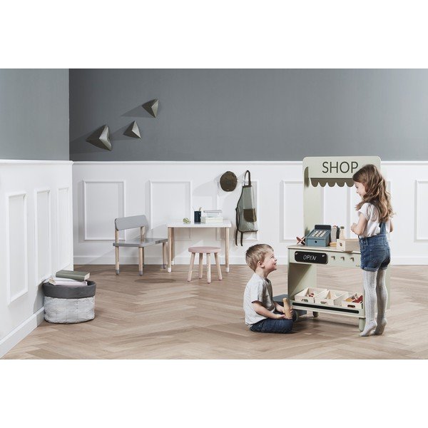 Dřevěná dětská pokladna Flexa Play Shop Cashregister-image-4