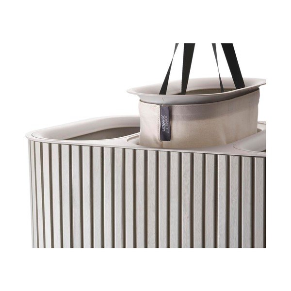 Béžový bambusový koš na prádlo 3x30 l Tota Trio Luxe – Joseph Joseph-image-4