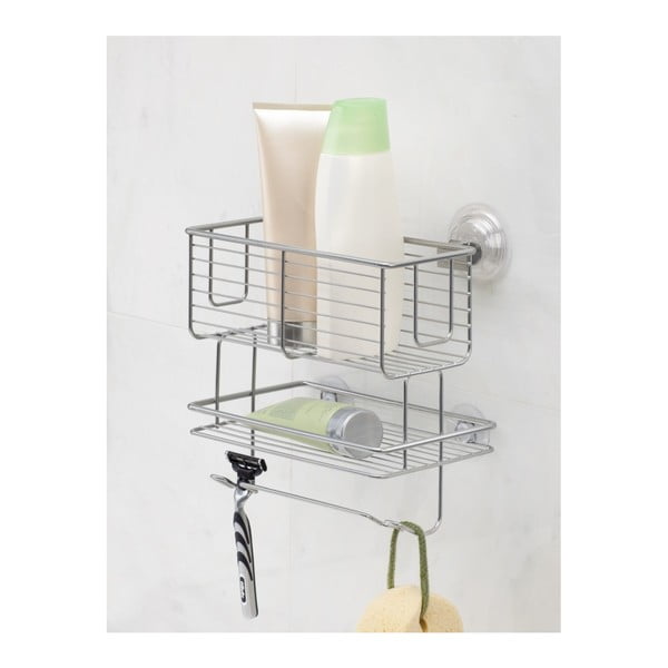 Závěsný samodržící košík iDesign Classico Suction-image-2