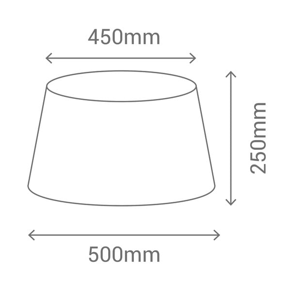 Bílé stínidlo ø 50 cm – SULION-image-3