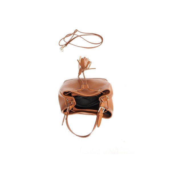 Kožená kabelka Renata Corsi 430 Cognac-image-3