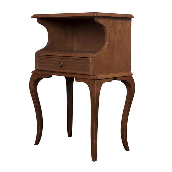 Odkládací stolek Herman Walnut, 48x31x75 cm