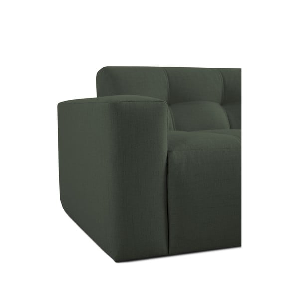 Tmavě zelená rohová pohovka (levý roh) Maxel – Scandic-image-4