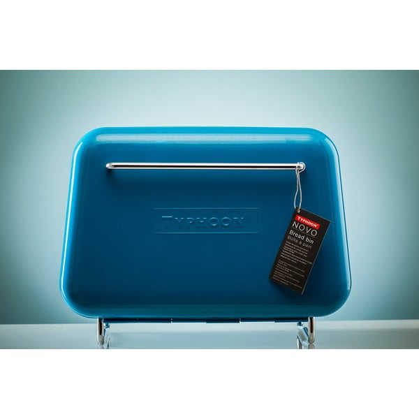Chlebník Novo Bread Bin, modrý-image-1