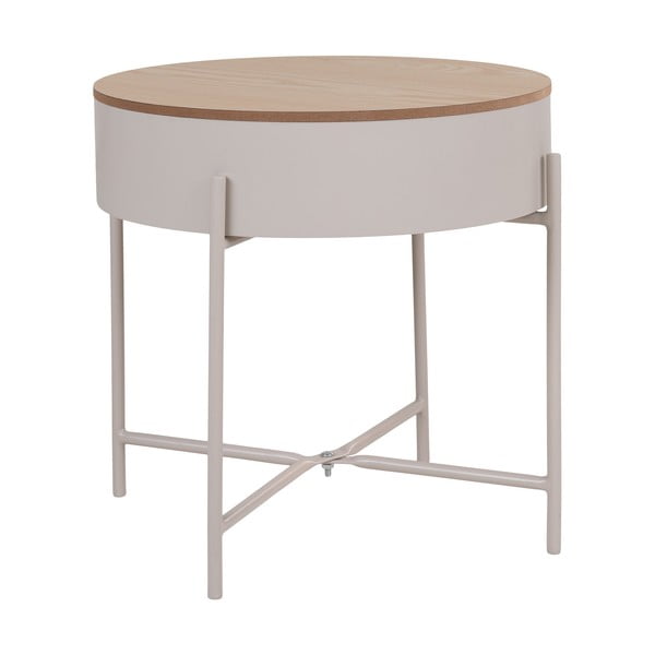 Kovový kulatý odkládací stolek ø 40 cm Sisco – House Nordic