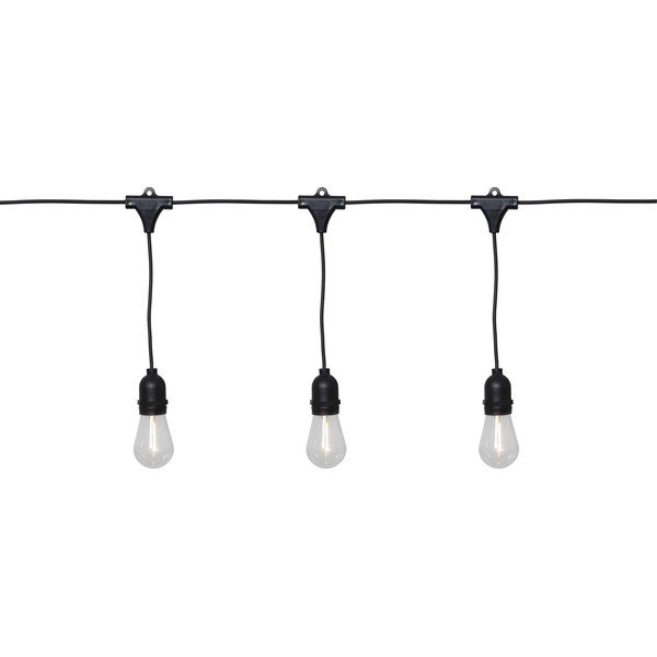 Černý venkovní světelný LED řetěz Star Trading String, délka 3,6 m-image-2