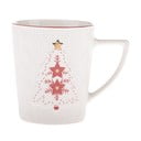 Bílý porcelánový hrnek s vánočním motivem 380 ml Xmas Tree – Dakls