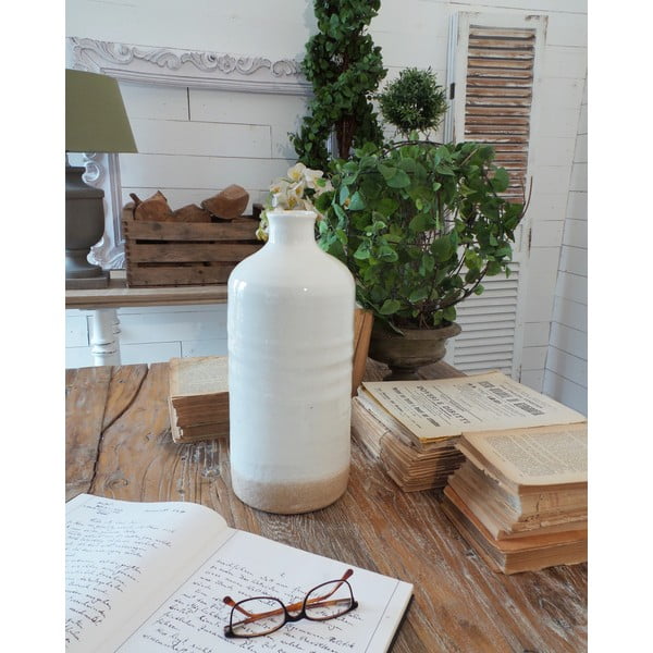Váza White Ceramic Milano