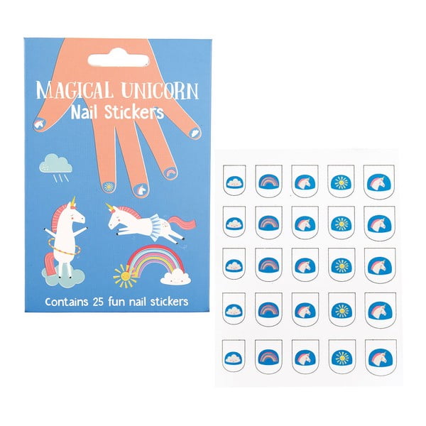 Kreativní sada Magical Unicorn – Nail stickers – Rex London